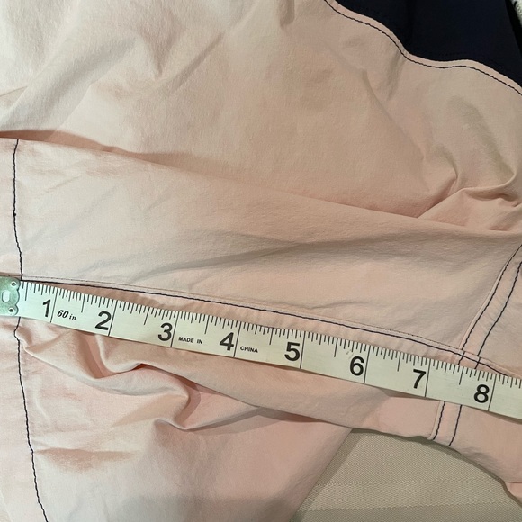 Vintage J. CREW Blue/Pale Pink Swim Trunks XL Unlined - Picture 8 of 10